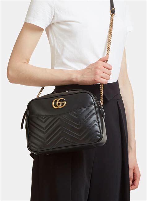 gucci gg marmont 2.0 matelassé leather clutch|Gucci Marmont small shoulder bag.